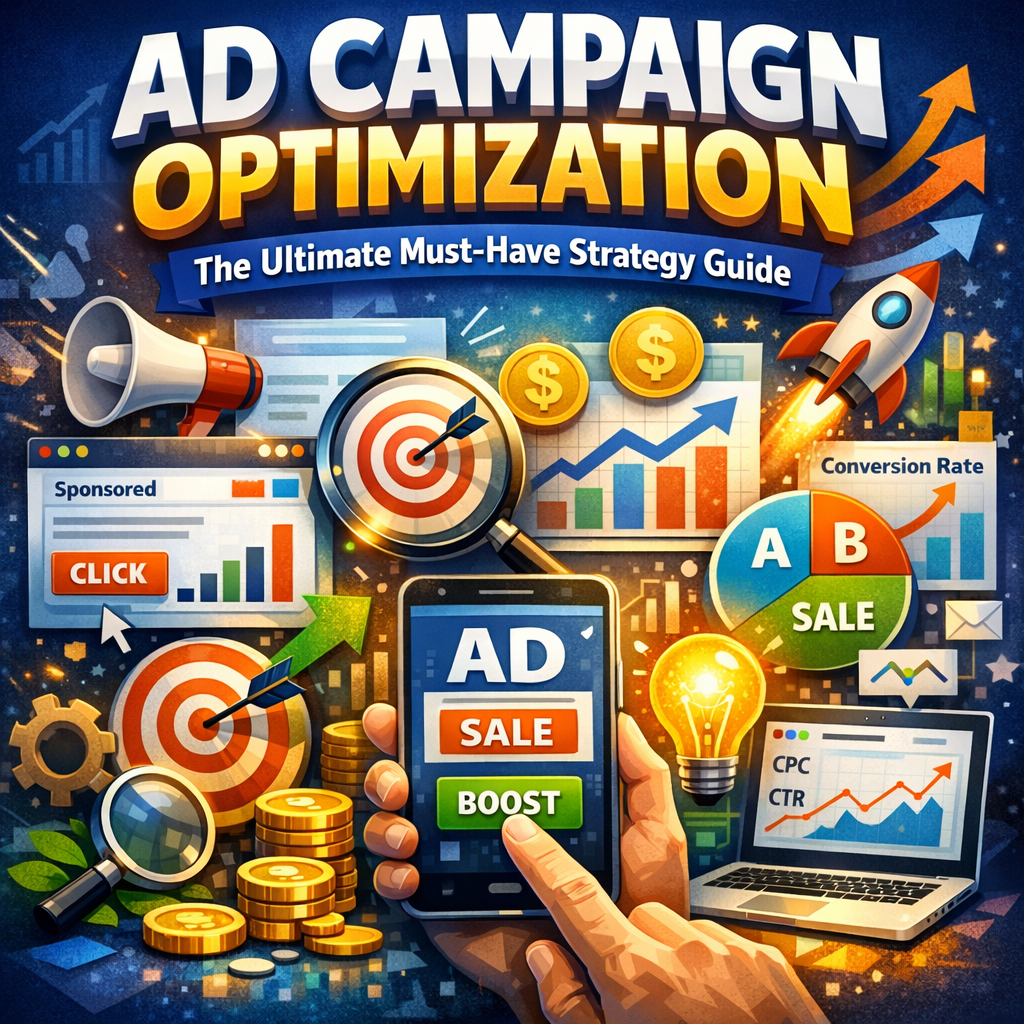 Illustration of Ad Campaign Optimization: The Ultimate Must-Have Strategy Guide