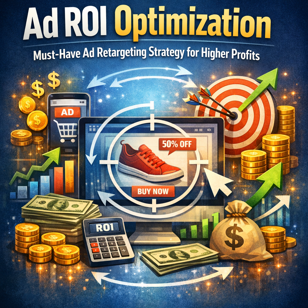 Illustration of Ad ROI Optimization: Must-Have Ad Retargeting Strategy for Higher Profits