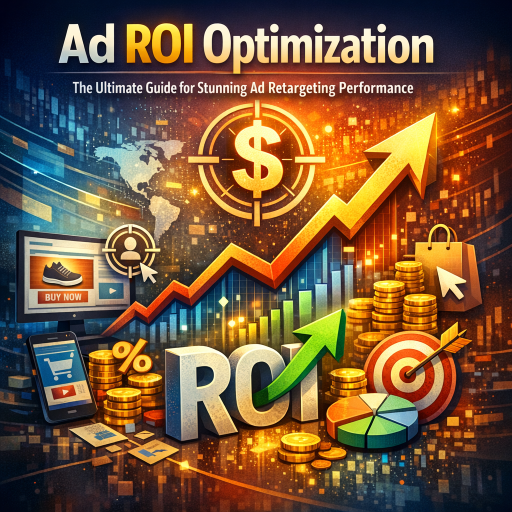 Illustration of Ad ROI Optimization: The Ultimate Guide for Stunning Ad Retargeting Performance