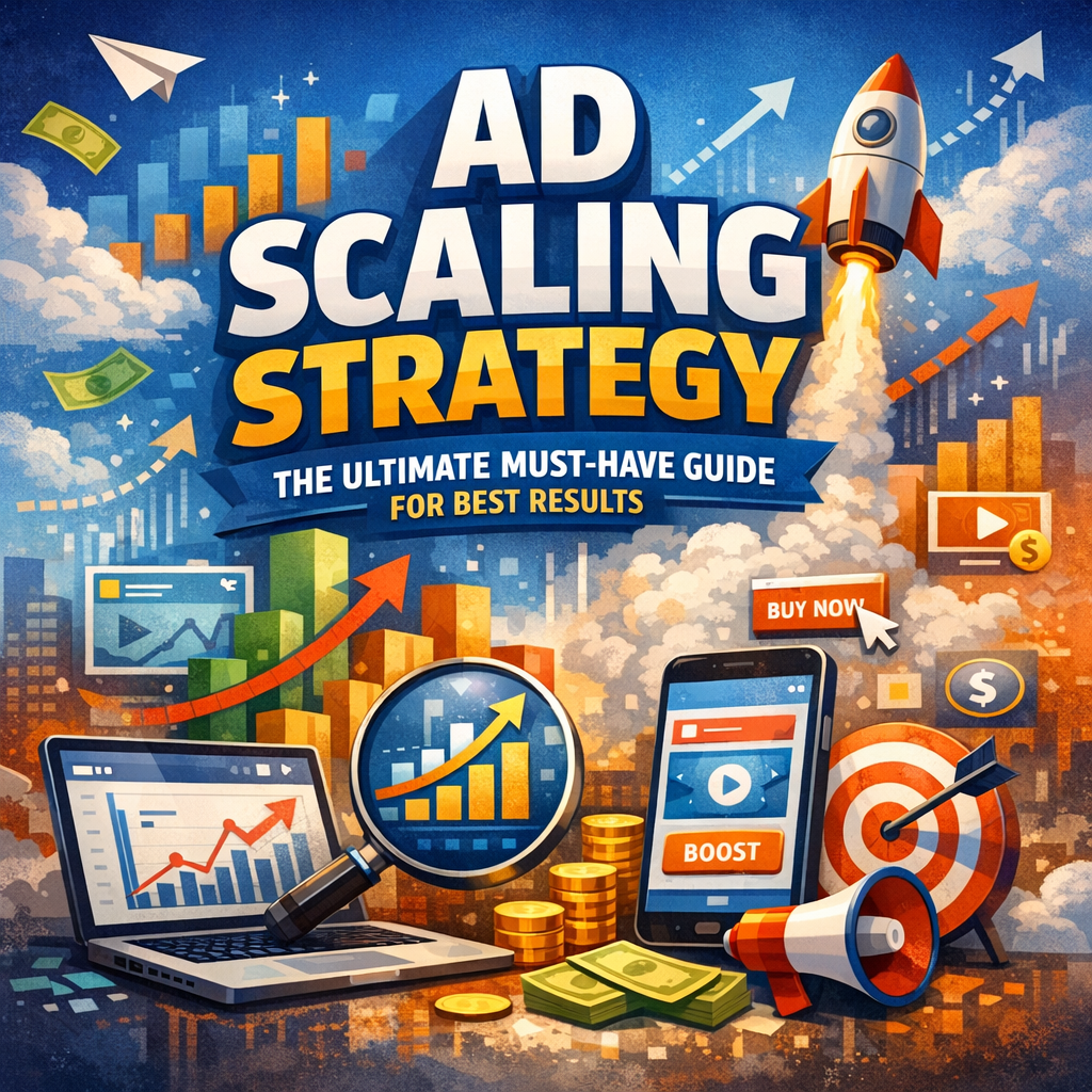 Illustration of Ad Scaling Strategy: The Ultimate Must-Have Guide for Best Results