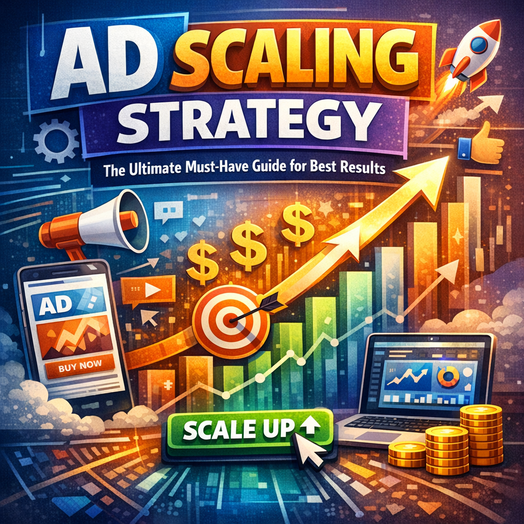 Illustration of Ad Scaling Strategy: The Ultimate Must-Have Guide for Best Results