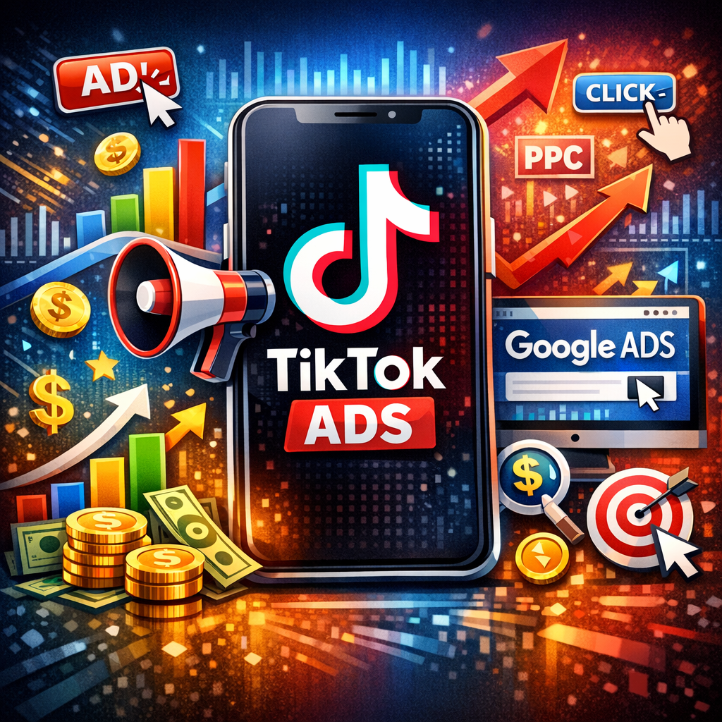 Illustration of TikTok Ads Marketing: Exclusive Guide for Best Google Ads Strategy Campaigns